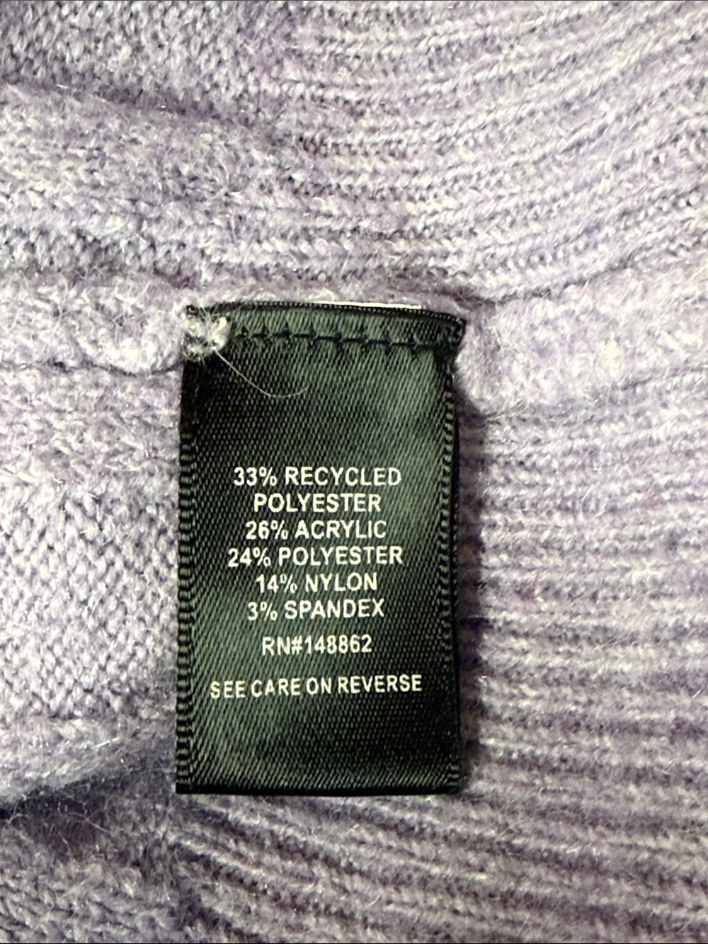 Torrid Ribbed Mock Neck Sweater - Picture 6 of 6